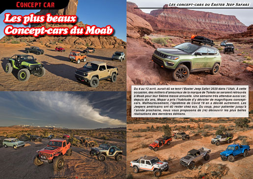 Les plus beaux concept-cars Jeep du Moab