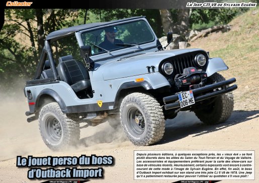 La Jeep CJ5 V8 de Sylvain Eugène