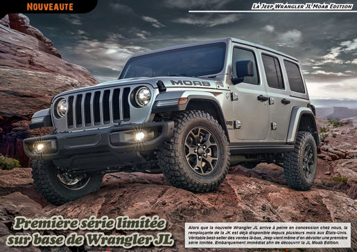 La Jeep Wrangler JL Moab Edition