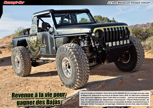 La Jeep Wrangler Striker Concept