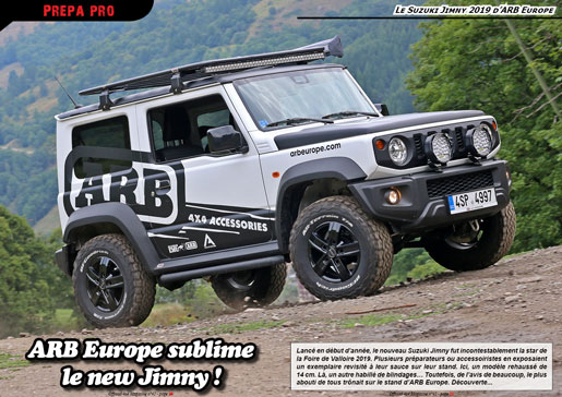 Le Suzuki Jimny 2019 d'ARB Europe