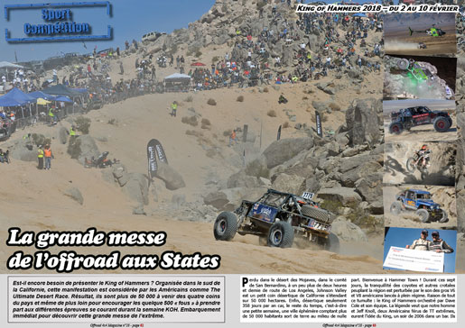 Le King of Hammers 2018