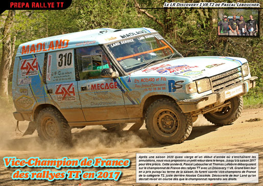 Le LR Discovery V8 T2 de Pascal Leboucher