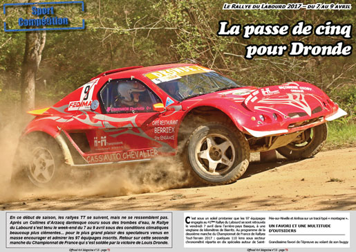 Le Rallye du Labourd 2017