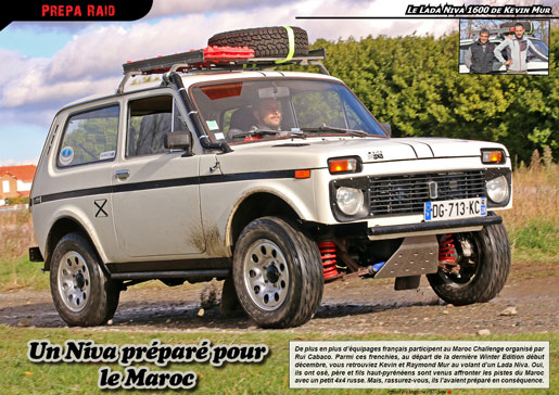 Le Lada Niva 1600 de Kevin Mur