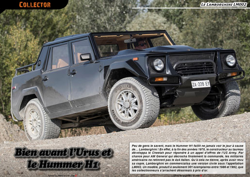 Le Lamborghini LM002