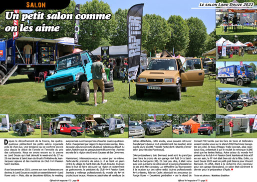 Le salon Land Douze 2022