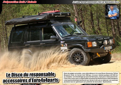 Le LR Discovery Series II de Benjamin Ould