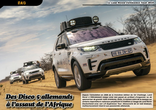 Le Land Rover Expérience Tour 2019