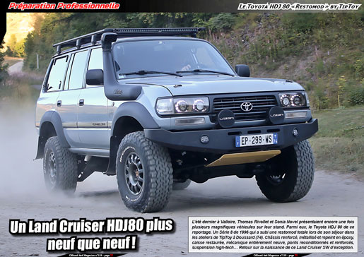 Le Toyota HDJ 80 « Restomod » by TipToy