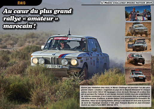 Le Maroc Challenge Spring Edition 2019