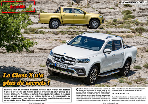 Le Mercedes Class X