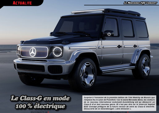 Le Mercedes EQG Concept
