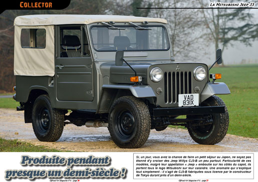 La Mitsubishi Jeep J3