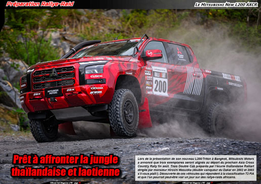 Le Mitsubishi New L200 AXCR