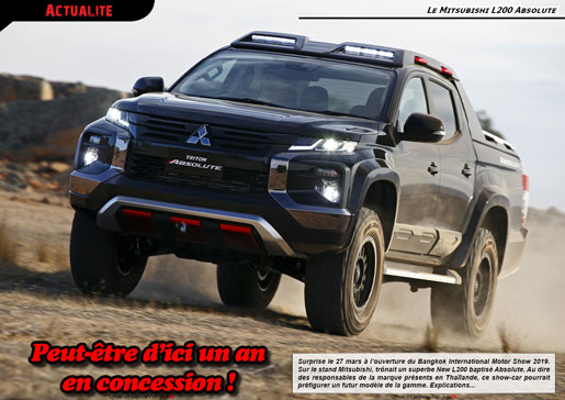 Le Mitsubishi L200 Absolute