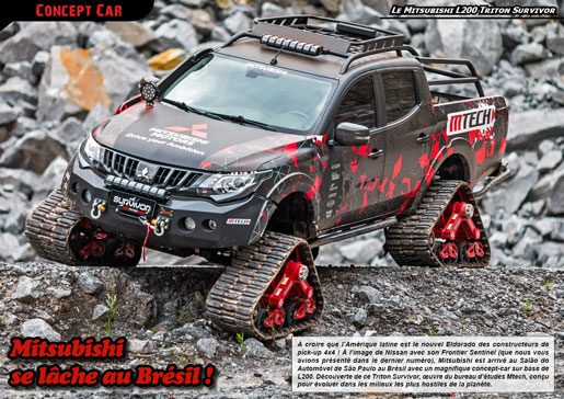 Le Mitsubishi L200 Triton Survivor