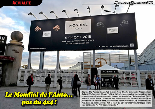 Le Mondial de l'Automobile 2018