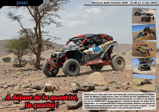 Le Morocco Sand Express 2018