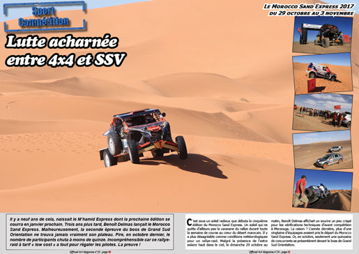 Le Morocco Sand Express 2017