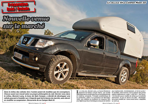 La cellule Xplo Camper Mark III
