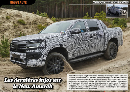 Le New Volkswagen Amarok 2022
