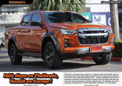 L' Isuzu D-Max 2020