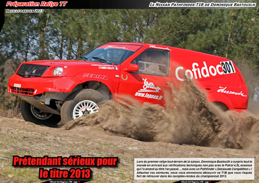 Le Nissan Pathfinder T1B de Dominique Bastouilh