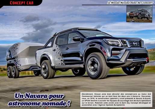 Le Nissan Navara Dark Sky Concept