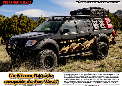 Le Nissan Destination Frontier Concept-car