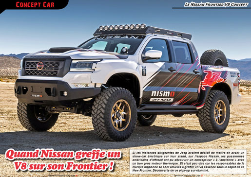 Le Nissan Frontier V8 Concept