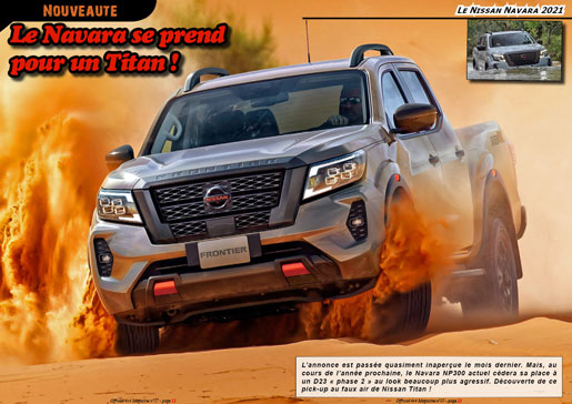 Le Nissan Navara 2021