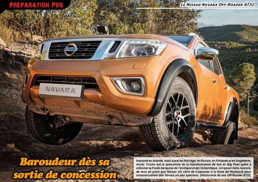 Le Nissan Navara Off-Roader AT32
