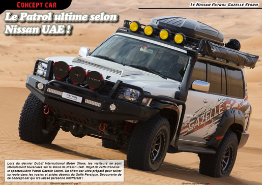 Le Nissan Patrol Gazelle Storm