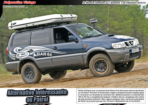 Le Nissan Terrano II « Afrique » de Frédéric Garcia