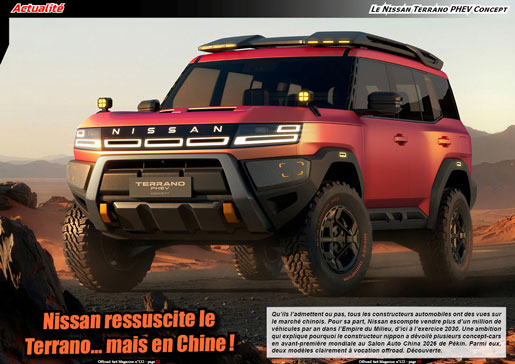 Le Nissan Terrano PHEV Concept