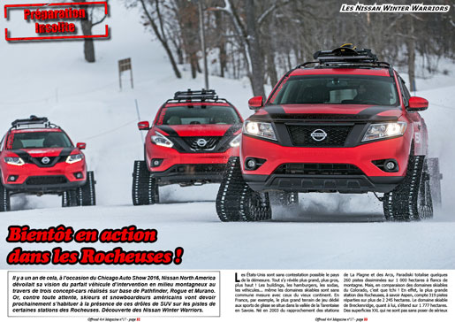 Les Nissan Winter Warriors