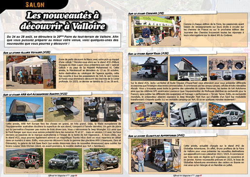 Notre dossier spécial Foire de Valloire 2022