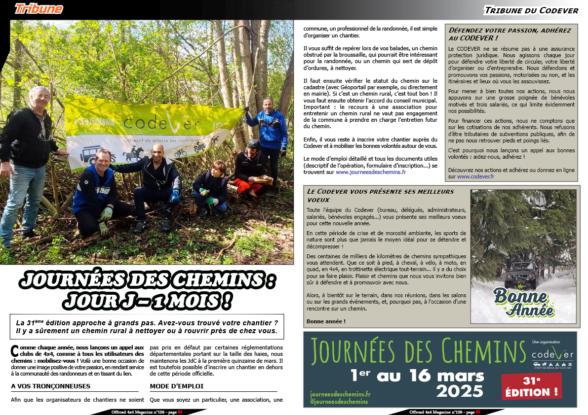 Tribune codever - janvier 2025