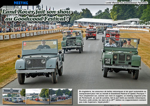 La Parade LR au Goodwood Festival 