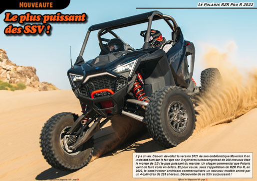 Le Polaris RZR Pro R 2022