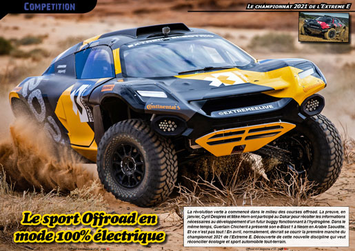 Le championnat 2021 de l'Extreme E