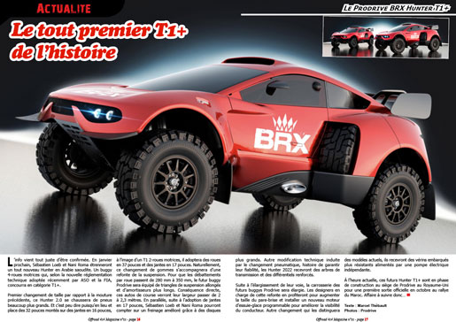 Le Prodrive BRX Hunter T1+