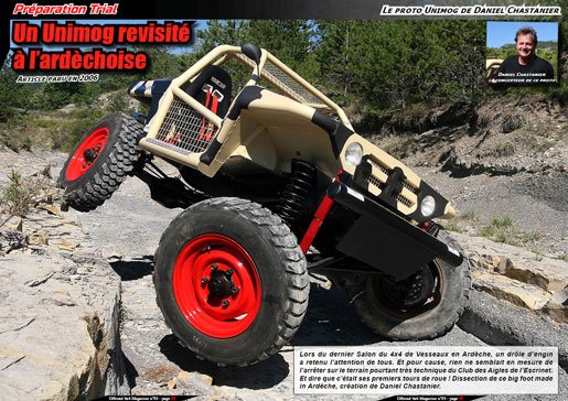 Le proto Unimog de Daniel Chastanier