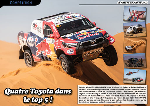 Le Rallye du Maroc 2021