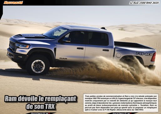 Le Ram 1500 RHO 2025