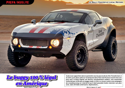 Le Rally Fighter by Local Motors