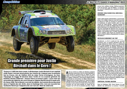Le Rallye TT Terres d'Armagnac 2023
