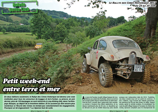 Le Rallye des Cimes Historique 2017
