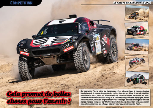 Le rallye du Kazakhstan 2021